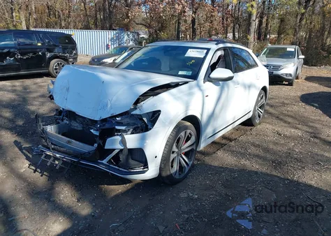 2020 Audi Q8 Premium Plus 55 Tfsi Quattro Tiptronic from USA, damaged, VIN WA1EVAF10LD013884